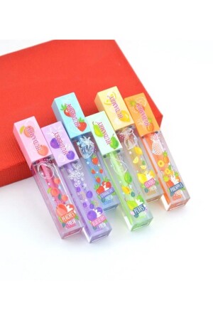مجموعة من 6 حليب مرطبة و فواكه لامعة - Rowenarose