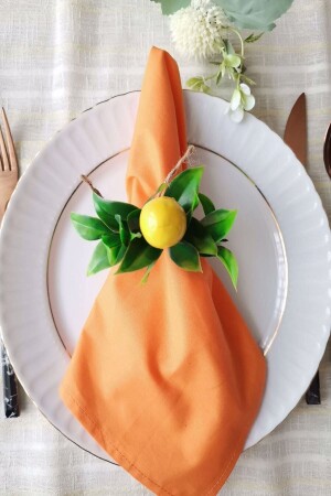 حلقة منخفضة من الليمون ذات 6 حلقات من القش - Emtory Home