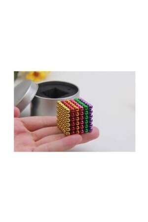 6 Farben 216 Stück Neocube Neodym-Magnetwürfel Magische Magnetkugeln Magnet Marmor 5 mm - 5