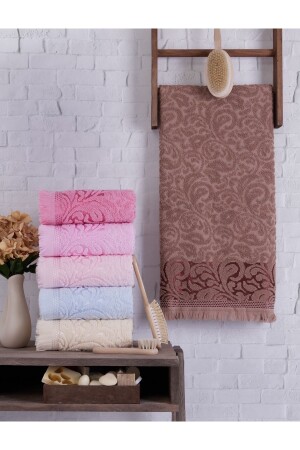 مجموعة من 6 مناشفة يد ووجهه - Feel