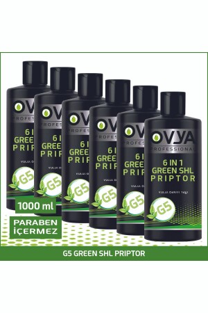 6 In 1 Green Shl Priptor Anti Cellulite G5 Massageöl 6x1000 ml - 2