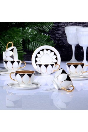 مجموعة من 6 كوبات من الصبغات (تقطة سوداء) - Kosova