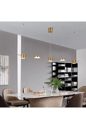 م.ن.ز-ذهب 6 نقطة مصباح LED، معلق شمع، الإضاءة الحديثة، الضوء الديكور CL84005 - CATLUZ