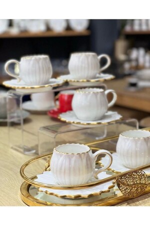 كوب ديزي من 6 أشخاص من طراز MNZ المزخرف AB3366 - ariana sytle