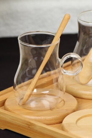 كوب الشاي من 6 قطع من MNZ-Borosilicate TR-2851 - AROW