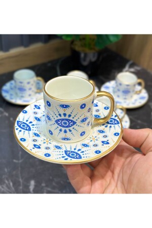 مجموعة من 6 كوبات قهوة من 