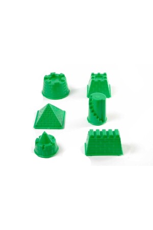 قماش الرمل الكينيكي من قماش القصر - مجموعة بناء القصر - 6 قطع - Hobialem