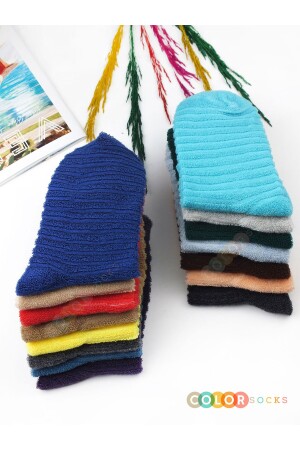 6 Paar Winter-Handtuchsocken-Set für Damen, Farbe 2220 - 2