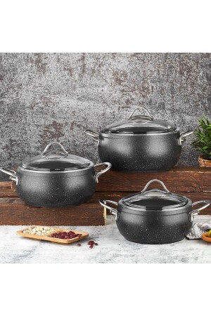 6 Parça Güveç Seti ckcs54 - COOKCASE