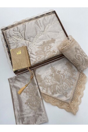 مجموعة من طوابق الصلاة من طقم MNZ-6 ، مجموعة من طقم المقدمة ، مجموعة عروس وعريس من الخشية - Ayhanhome