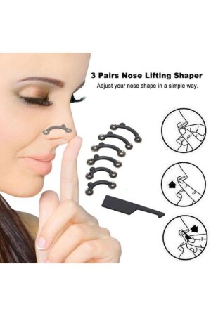 6 Stück Nasenliftgerät Nasenheber Shaper Corrector Nasenglättung 40994200 - 5