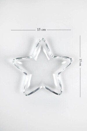 6 Stück Star Saucenschale Snackschale Präsentationsschale Glas 15 cm Set TYC00721928706 - 4