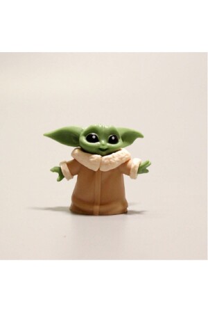 6 Stück/Set Disney Baby Yoda bewegliche Spielzeugpuppen Anime 5–6 cm Star Wars Kawai Mini-Dekor - 7