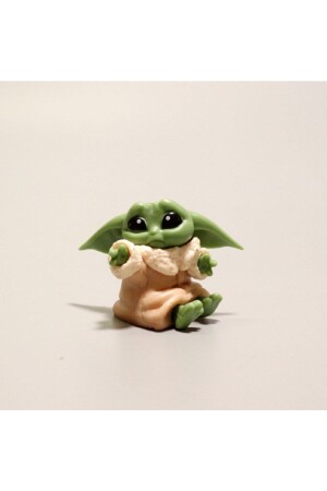 6 Teile/satz Disney Baby Yoda Bewegliche Spielzeug Puppen Anime 5-6cm Star Wars Kawai Mini Decor HC-ALK125 - 4