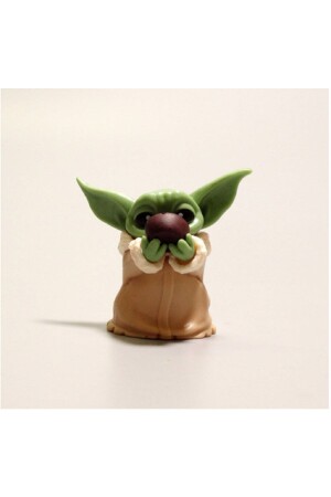 6 Teile/satz Disney Baby Yoda Bewegliche Spielzeug Puppen Anime 5-6cm Star Wars Kawai Mini Decor HC-ALK125 - 7