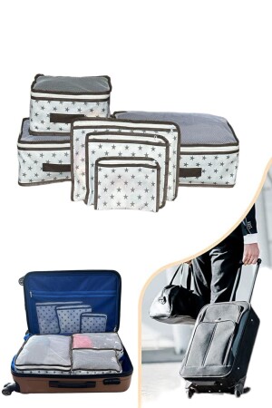 6-teiliges Koffer Organizer Koffer Organizer Set Reisetasche - 4