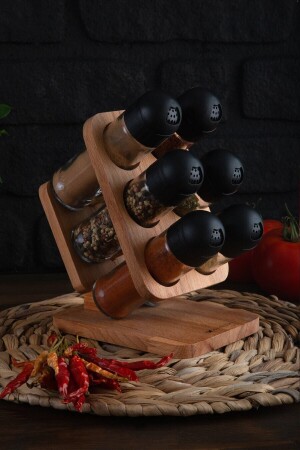 مـنـز-جوليا 6-قطعة علبة العطور مع غطاء أسود UP00902S - JOY KİTCHEN