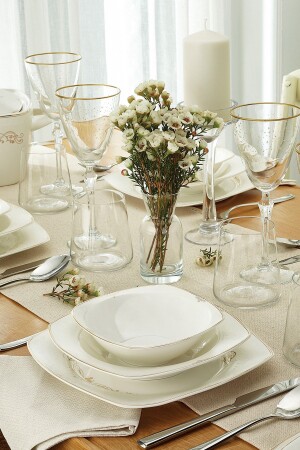 (مينز-ميموسا) 60 قطعة عشاء لـ 12 شخص 600. 15. 01. 0968 - Emsan