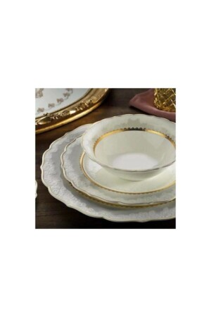 مجموعة عشاء من النحاس 60 قطعة 40015 153 50. - Aryıldız