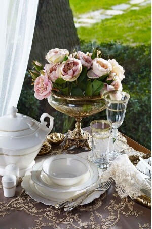 (مـنـز-انجـيلا) 60 قطعة عشاء (مجموعة 71211982 - Pierre Cardin