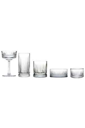 60-teiliges Glas-Erfrischungsgetränk-Präsentationsset der Elysia-Serie, komplettes Mitgift-Set 60elysiaikramseti - 3