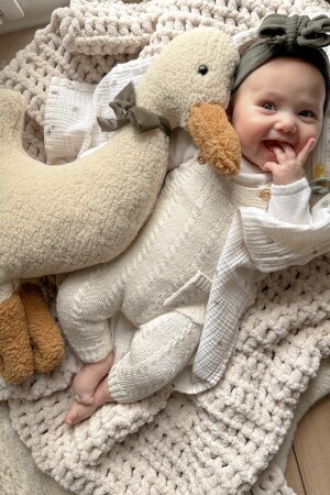 (منز) - طفل طفل نائم رفيق (لوكي بات) 60 سم كبير - Vivimade