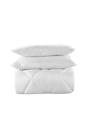 مجموعة من الألياف الميكرو فيبر مزدوجة من السيليكون والوسادة (600 GR) 5234879 - Zarif Home