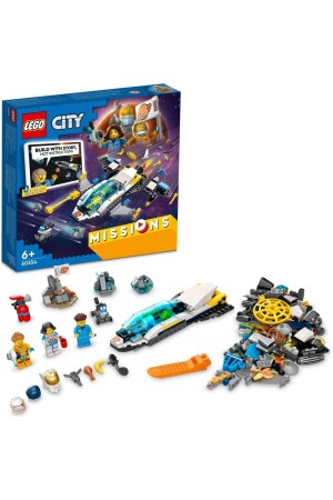 مشروعات استكشاف مركبة الفضاء من مدينة ماري 60354 - مجموعة بناء الألعاب الإبداعية (298 قطعة) - LEGO