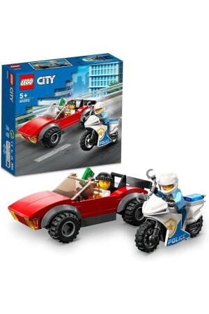 60392 City – Polizei-Motorrad-Auto-Tracker 59 Teile +5 Jahre LEGO 60392 - 1