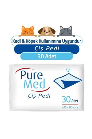 60x90 Cm Kedi Köpek Çiş Pedi 30 Adet - 1