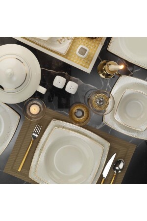 م.ن.ز-بون مار 62 قطعة 1175021 طقم العشاء الموضعي BNMR62YT4301175021 - Kütahya Porselen