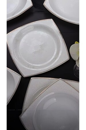 (منيز-بون) البورتسلين 62 قطعة عشاء مجموعة 31028 153 50. - Aryıldız