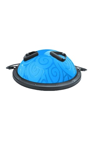 62 cm blauer Bosuball-Balanceball in internationalen Standardgrößen. Rutschfester Bosu-Ball - 1