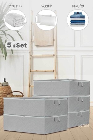 قطعة من النظام التنظيمي - قاعدة الأنتراكيت و الأريكة نوع السرير حقيبة التخزين 64 X 45 X 22 سم SERS995055 - Serstil