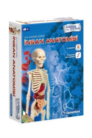 64297 Ilk Keşiflerim Insan Anatomisi 8 Yaş CLE64297 - 1