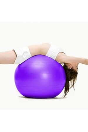 65 cm Pilates Ball Balance Yoga Sport Gymnastikball Gymnastik Fitnessball - 5