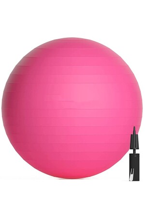 65 cm Pilates-Ball und bidirektionale Pumpe, hochwertiges Material, Yoga-Übungsball ultplttp1 - 1