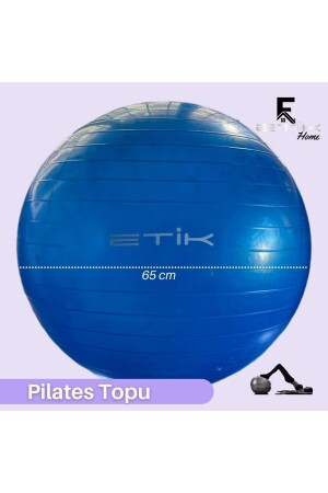 65 cm Pilates-Ball und Handpumpen-Set ETK200100 - 1