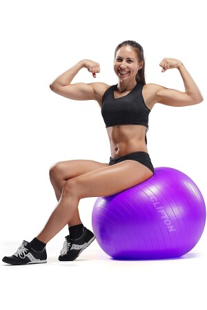 65 cm Pilates-Ball, Yoga-Platten, Gymnastikball - 1