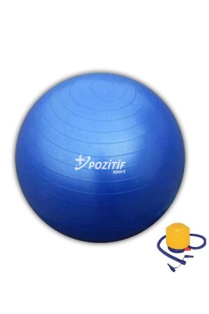 65 Cm Pilates Topu Büyük Boy Kalın Yoga Egzersiz Topu 1223 - 1
