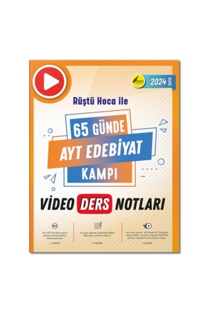 65 Günde Ayt Edebiyat Video Ders Notları - 1