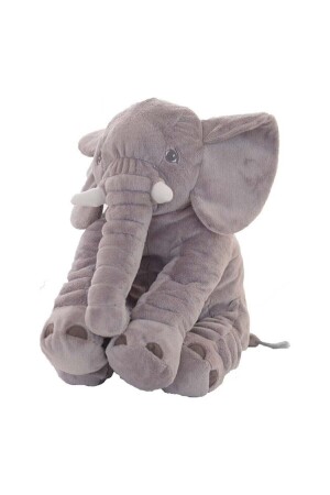 (منز) - (غراي بوف) صديق النوم الفيل (65 سم) - Halley Peluş Oyuncak