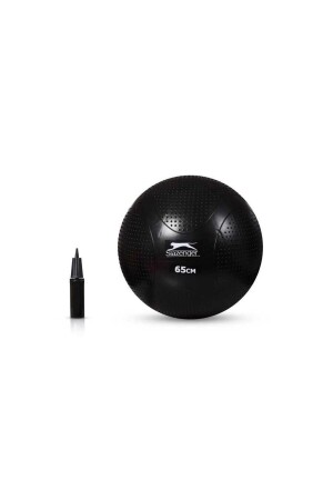 65cm Anti-burst Gymball Siyah (POMPA DAHİL) Pilates Topu - 1