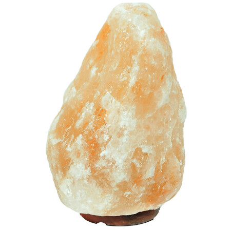 مصباح الملح الطبيعي من جبال الهيمالايا مع مصباح حديدية الوردي 6-7 كجم - Lokmanavm