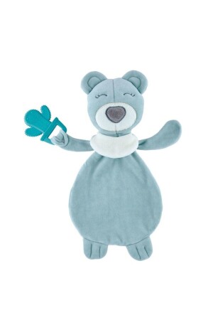 (منز) - دب (تيدي) النائم مع (تيتشر 680) الأخضر - Babyjem