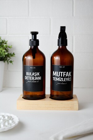 MNZ-مغسل الأطباق ومنظف المطبخ زجاجة زجاجية من الزجاج من الزجاج من الزجاج من الزجاج من الزجاج من الزجاج من الزجاج من الزجاج من الز - LALEZEN HOME