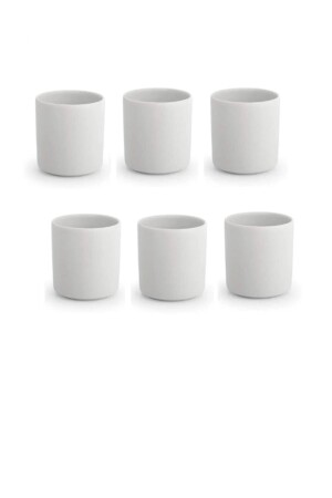 6er Set Espressoset Espressoset Kaffeetasse Henkellose Tasse Espressotasse 5x6 cm 00. 02 - 3