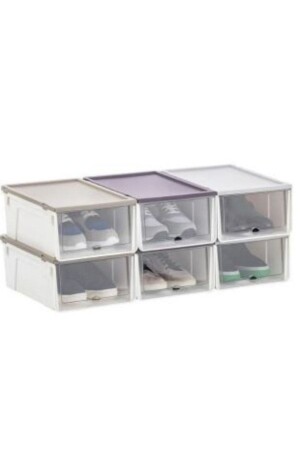 MNZ-6- Piece Modular Shoe Rack للرجال - Perodia