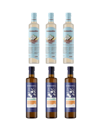 6'lı Set Herbamina Kayısı Mix Sirke & Momordica Coconut Mix - Herbamina