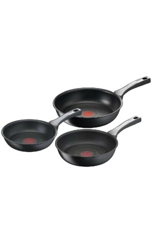 6x Unlimitedone Indüksiyon Tabanlı 3'lü Tava Seti Tefal 20 24 28cm 1-T - 1